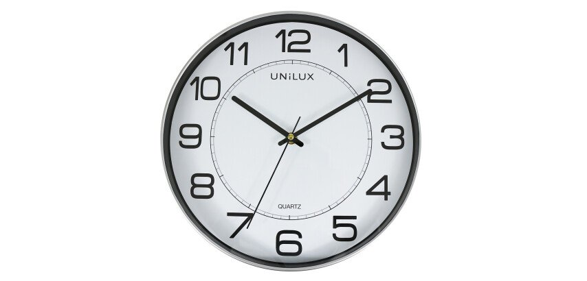 Pendule Unilux magnet gris métal