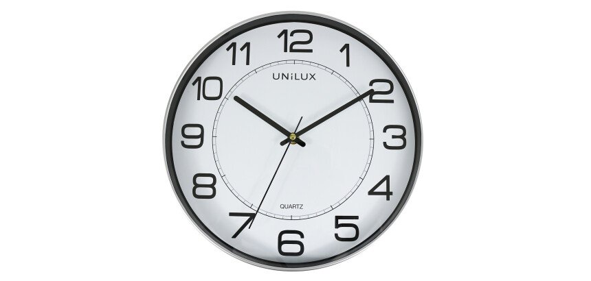 Pendule Unilux magnet gris métal