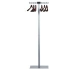 Portemanteau Unilux spirit gris métal + 6 cintres