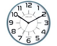 Pendule Unilux pop bleu