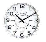 Pendule Unilux maxi pop gris métal