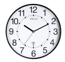Pendule Unilux maxi wave noir