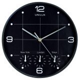 Pendule Unilux on time noir
