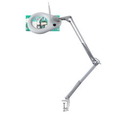 Loupe led à pince Unilux zoom blanc prise europe