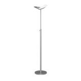 Lampadaire led Unilux zelux gris métal prise europe