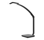 Lampe de bureau led Unilux timelight noir prise europe