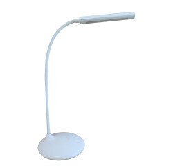 Lampe de bureau led Unilux nelly blanc prise europe