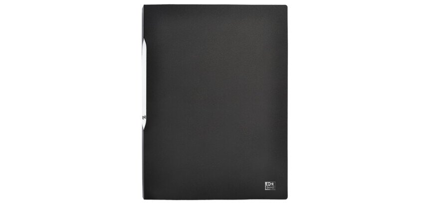 Protège-documents Oxford stand'up a4 200 vues / 100 pochettes couverture polypro opaque noir