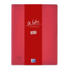 Protège-documents Oxford le lutin®  l'original a4 100 vues / 50 pochettes couverture pvc rouge