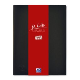 Protège-documents Oxford le lutin® l'original a4 20 vues / 10 pochettes couverture pvc noir