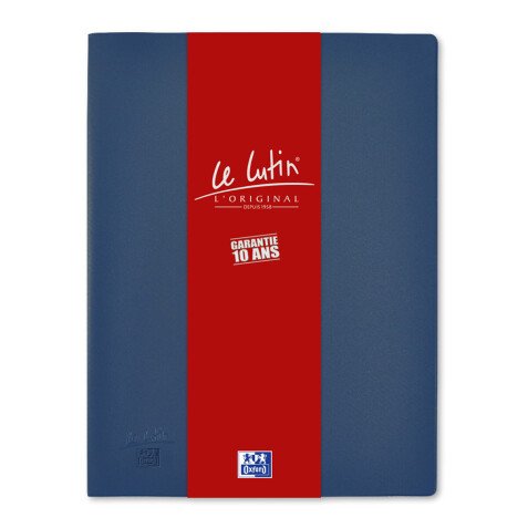 Protège-documents Oxford le lutin® l'original a4 60 vues / 30 pochettes couverture pvc bleu