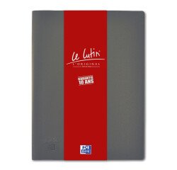 Protège-documents Oxford le lutin® l'original a4 60 vues / 30 pochettes couverture pvc gris