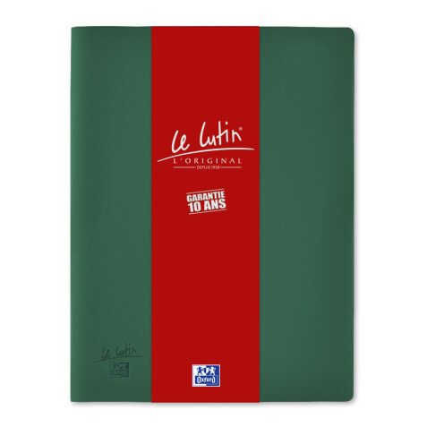 Protège-documents Oxford le lutin® l'original a4 60 vues / 30 pochettes couverture pvc vert