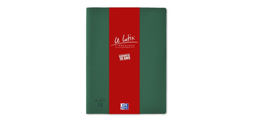Protège-documents Oxford le lutin® l'original a4 80 vues / 40 pochettes couverture pvc vert