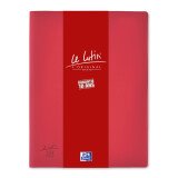 Protège-documents Oxford le lutin® l'original a4 80 vues / 40 pochettes couverture pvc rouge