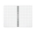 Carnet Oxford office Urban mix 11cm x 17cm petits carreaux 5mm 180 pages reliure spirale couverture polypro coloris assortis