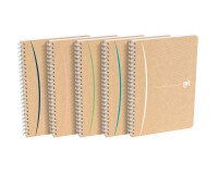 Cahier Oxford touareg integrale 148x210 180pages recycle seyes assorti