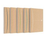 Cahier Oxford touareg integrale 210x297 180pages recycle ligne 7mm assorti