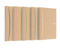 Cahier Oxford touareg integrale 210x297 180pages recycle ligne 7mm assorti