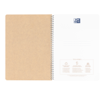 Cahier Oxford touareg integrale 210x297 180pages recycle ligne 7mm assorti