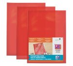 Sachet de 10 Pochettes-coin Oxford haute résistance A4 PVC lisse épaisseur 15/100ème