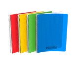 Cahier spirale Conquérant Classique A4 grands carreaux 100 pages