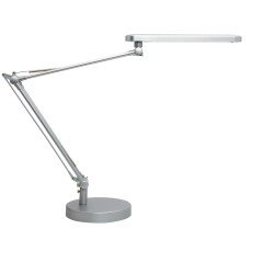 Lampe de bureau led Unilux mamboled2.0 prise europe grise