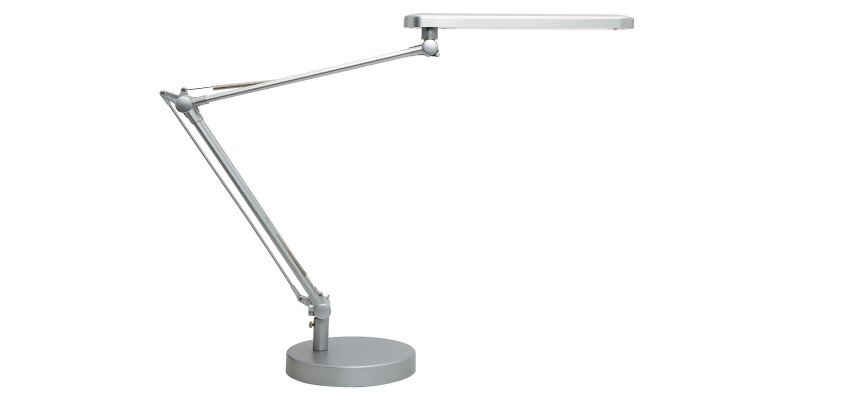 Lampe de bureau Led Unilux mamboled2.0 prise Europe grise