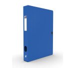 Boîte Oxford capacité standard Memphis 24x32cm dos 40mm avec bouton pression couverture polypro