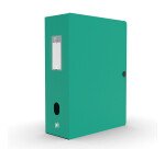 Boîte Oxford grande capacité Memphis 24x32cm dos 100mm avec bouton pression couverture polypro