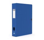 Boîte Oxford grande capacité Memphis 24x32cm dos 60mm avec bouton pression couverture polypro