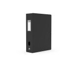 Boîte Oxford grande capacité Memphis 24x32cm dos 80mm avec bouton pression couverture polypro