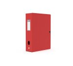 Boîte Oxford grande capacité Memphis 24x32cm dos 80mm avec bouton pression couverture polypro