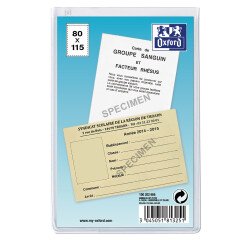 Etui multi-usage 8x11,5 pvc 20/100ème incolore