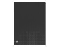 Protège-documents Oxford memphis a3 80 vues / 40 pochettes couverture polypro noir