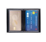 Etui 10 cartes standards 8,5x5,4 pvc 30/100ème noir