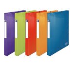 Boite Oxford school life 24x32 Dos25 polypro assorti