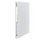 Classeur Oxford 2nd life a4 dos 20mm 4 anneaux ronds couverture polypro incolore
