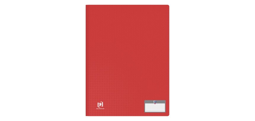 Protège-documents Oxford Memphis A4 80 vues / 40 pochettes couverture polypro