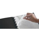 Protège-documents Oxford Variozip Memphis A4 60 vues / 30 pochettes amovibles couverture polypro