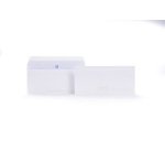 Lot de 100 enveloppes Oxford 110x220 auto adhesive precasee - blanc