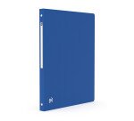 Classeur Oxford Memphis A4 dos 20mm 4 anneaux ronds couverture polypro