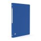 Classeur Oxford memphis a4 dos 20mm 4 anneaux ronds couverture polypro bleu