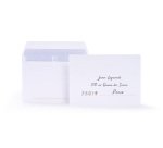 Bloc de 50 enveloppes Oxford 114x162  auto adhesive precasee ouverture facile - blanc