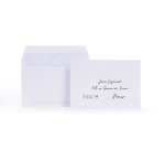 Lot de 20 enveloppes Oxford 114x162 auto adhesive precasee - blanc