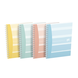 Carnet Oxford iconic integrale 105x148 100pages quadrille 5/5 assorti
