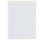 Bloc-notes Oxford flowers A6 ligné 6 mm 160 pages agrafées couverture carte coloris assortis