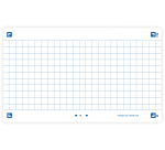 Fiches Bristol flash 2.0 Oxford 75x125mm 32 fiches s/film quadrillé 5/5 cadre blanc