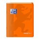 Cahier Oxford easybook 17x22cm grands carreaux seyès 96 pages agrafées couverture polypro orange