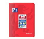Cahier Oxford Easybook A4 grands carreaux Seyès 96 pages agrafées couverture polypro